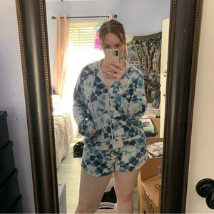 Ocean Tie Dye Lounge Set 2pc
